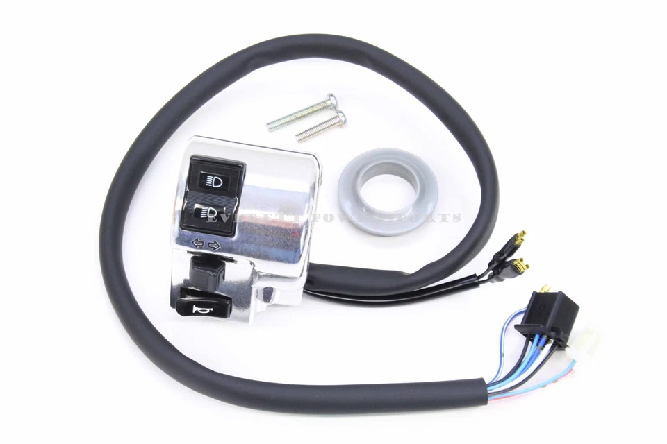 Interruptor de manillar izquierdo OEM VT750 sombra ACE bocina luces de señal de giro (ver descripción) A275 Foto 2 de 4