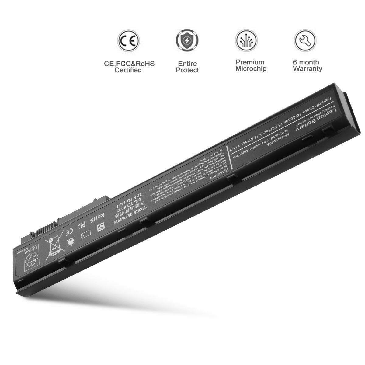 Laptop Battery for HP ZBook 15 17 G1 G2 AR08 AR08XL HSTNNIB4H 707614