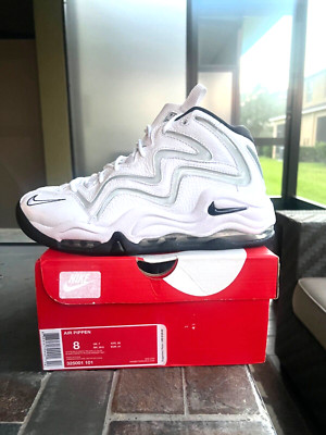 BNIB Nike Air Pippen White Black Dunks Jordan Zoom Flight SZ 8
