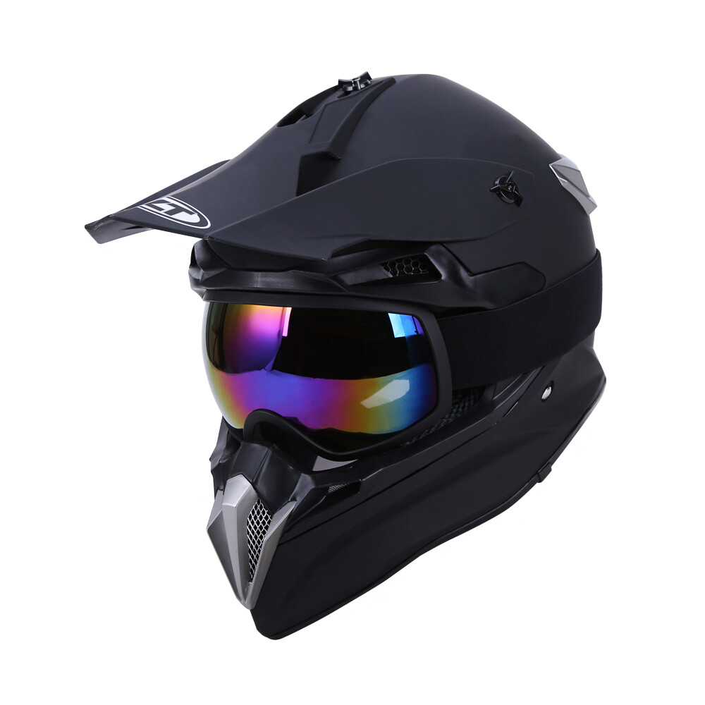 Motorcycle DOT Adult Full Face Helmet Off Road Dirt Bike ATV Motocross
