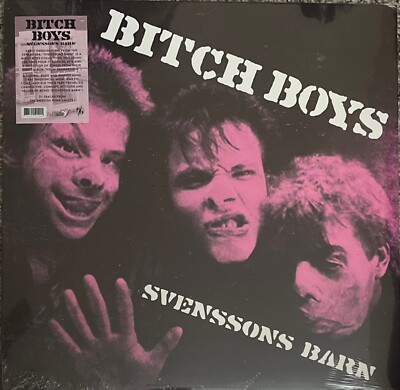 Bitch Boys Svenssons Barn Rare Swedish Punk 1978 Color Vinyl LP KBD