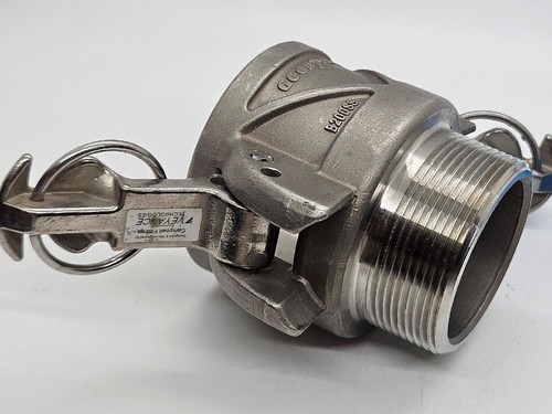 GOODYEAR Type B Cam Groove Coupling Insta-Lock, 2" Female Coupler x 2" MNPT - Picture 7 of 7