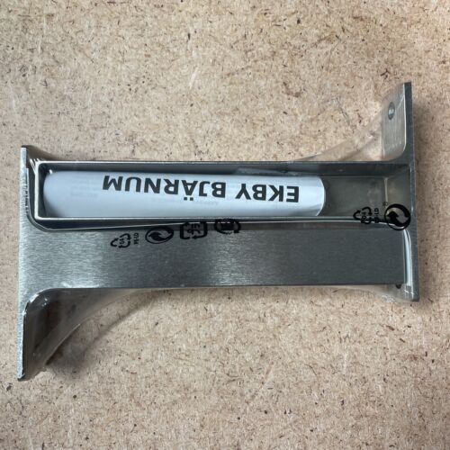 IKEA Ekby Bjarnum 7.5" Aluminum Shelf Bracket Set