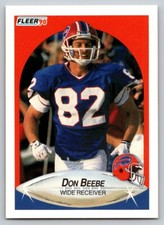 1990 Fleer - #110 Don Beebe