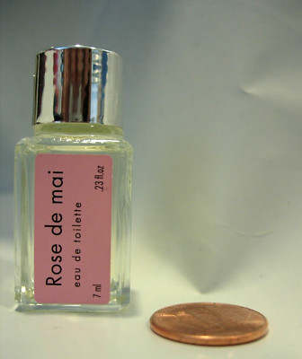WOMENS NEW FRAGONARD GRASSE FRANCE ROSE DE MAI PERFUME 7 ML SPLASH BOTTLE EDT 