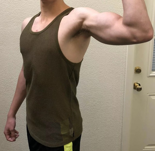 calvin klein body mesh tank top