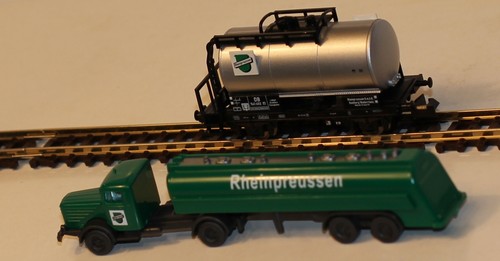 Minitrix 15171 N Kesselwagen-Set "Rheinpreußen" NEU-OVP | Condition: Neu