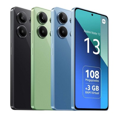 Xiaomi Redmi Note 13 8GB 256GB 6,67'' AMOLED 108MP 5000mAh 4G Smartphone NO NFC