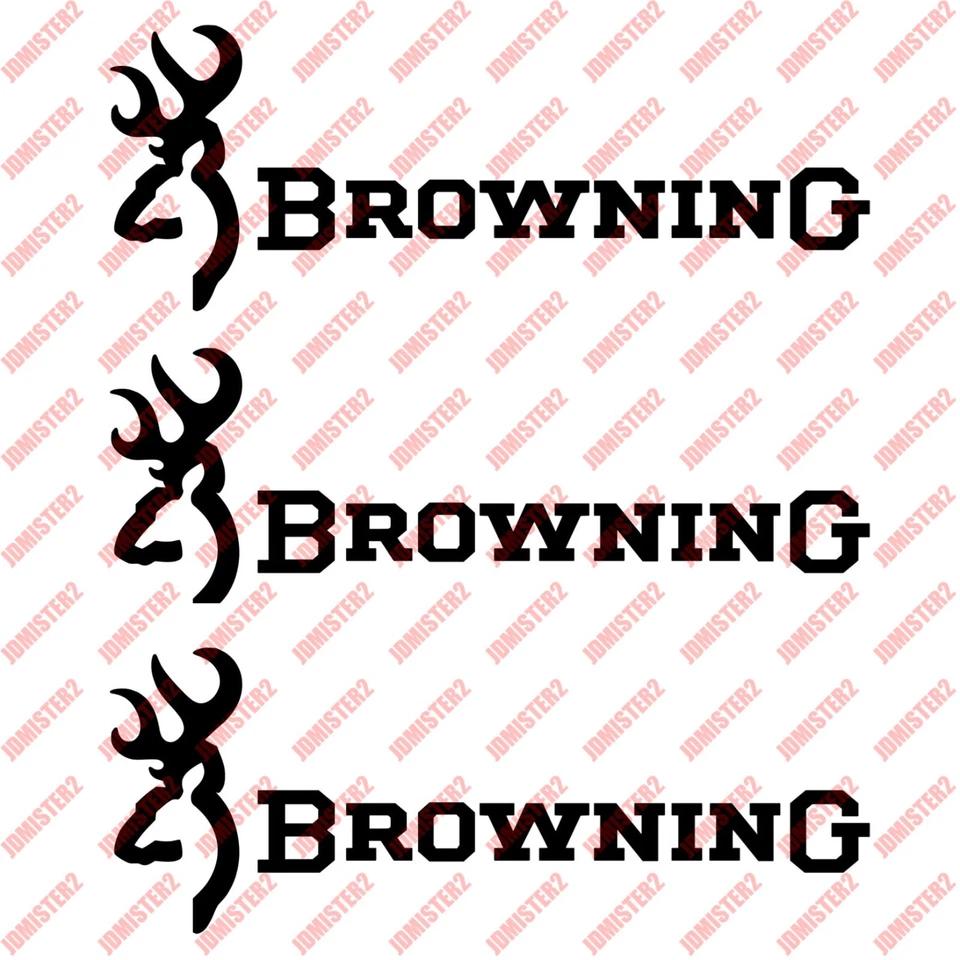 Browning Decal Browning Firearms Browning Arms Company Vinyl Sticker - Any Size