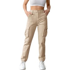 Women's Hiking Cargo Pants Outdoor Casual Travel Sweatpants Joggers w Pockets