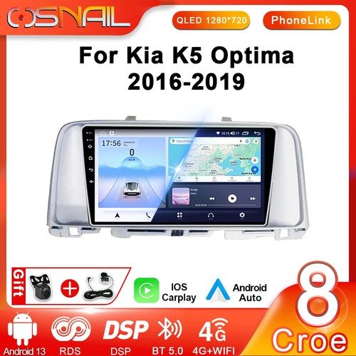 Per Kia K5/Kia Optima 2016-2019 Autoradio CarPlay Schermo Lettore Multimediale GPS - Foto 2 di 24