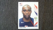 PANINI WORLD CUP GERMANY 2006 EDDIE POPE USA VIGNETTE # 348 ORIGINAL