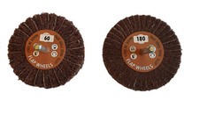 Schleifvlies F&auml;cherschleifer Schleifmop 75x25 mm f&uuml;r Edelstahl INOX VA Holz uvm.