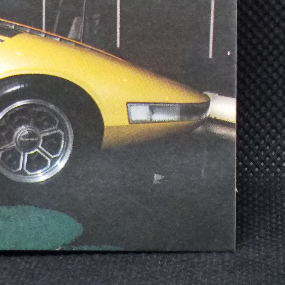 TOYOTA EX7 Super Car Card No.52 Vintage 1977 From Japanese Very