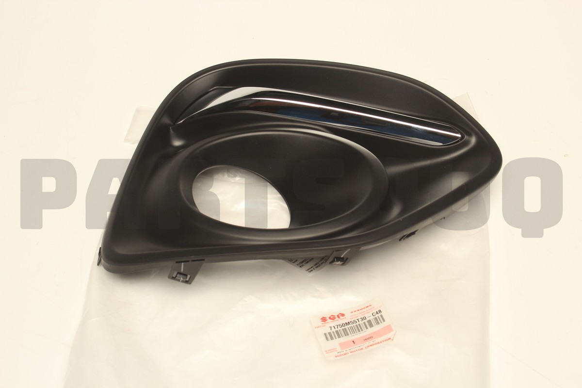 71750M55T30C48 Genuine Suzuki BEZEL COMP,FRONT FOG LAMP,R 71750