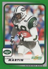 2001 Score Football Trading Card Curtis Martin #144  {BOX 21}