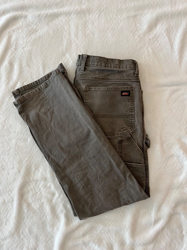 mens vintage dickies cargo pants 36 by 34 fits 34 by 34