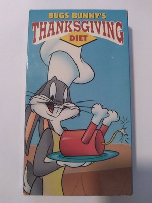 Bugs Bunny S Thanksgiving Diet Vhs Video 85391230137 Ebay