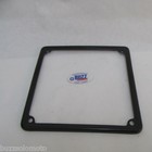 Number Plate Surround Black Italian Cuppini 6.5 x 6.5 fits Vespa 006873