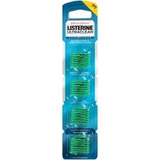 6 Pack Listerine Ultra Clean Access Flosser Mint Refill Heads 28 Count Each