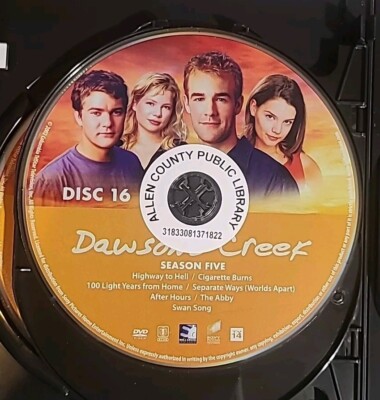 Dawson's Creek - The Complete Fifth Season (DVD, 2005, 3-Disc Set