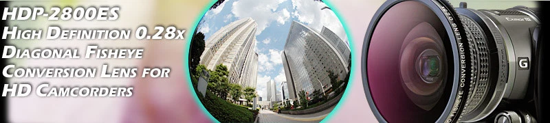 RAYNOX HDP-2800ES 0.28x Fisheye Lens 37 43 52 mm GZ-MG275/GZ-MG255/GZ-MG505/ - Image 3 of 4