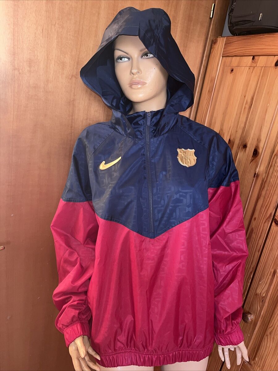 FC Barcelona Nike 2024/05 Windbreaker Anorak Jacket Football FC Barcelona Nike 2024/05 Windbreaker Anorak Jacket Football