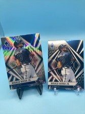RONALD ACUNA JR 2021 PHOENIX PRIZM SILVER REFRACTOR HOLO Plus Base 40/40 Club