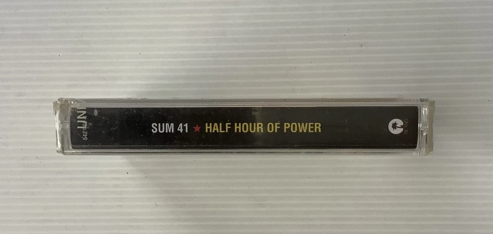New Sum 41 Half Hour Of Power Original Thailand Edition Cassette Seal - Image 3 of 3