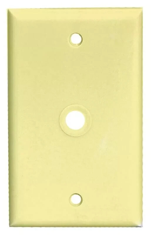 Eaton Wiring Devices 2128 Wall plate,  1 -Gang, Thermoset, I