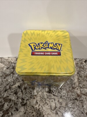 pokmon trading card game stacking tins assortment Pokemon TCG: Fire Tin : Toys & Games growing Grass type Pokemon Cards: Lightning Stacking Tin