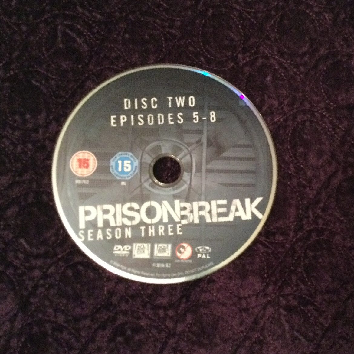 Prison Break Season 3: Disc 1: Ep 1-4 Only Replacement DVD UK
