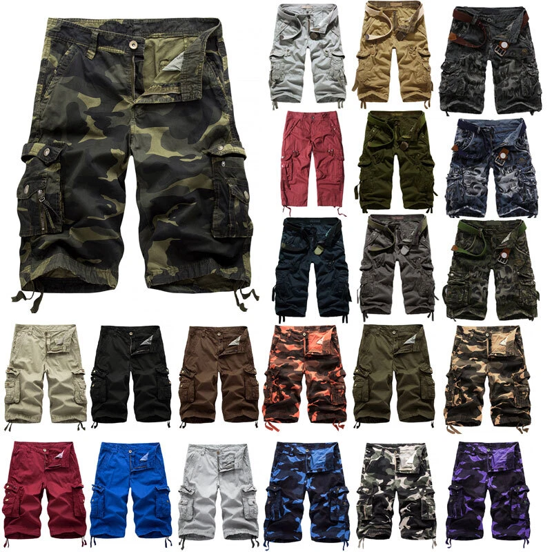 Men's Tactical Hiking Shorts Casual Cargo Combat Work Army Pants Half Trousers⇖
Opens in a new windo