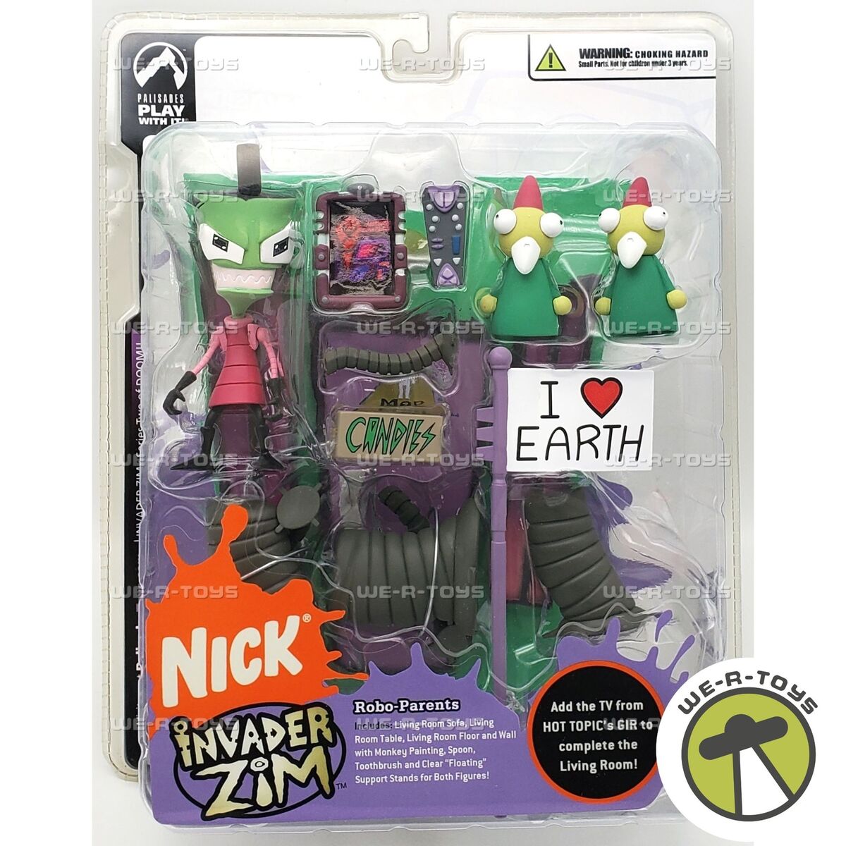 Invader Zim Series 2 of Doom Robo-Parents Figures 2005 Invader Zim Series 2 of Doom Robo-Parents Figures 2005