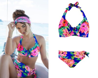 Pour Moi Heatwave Amalfi Bügel Neckholder Bikini Oberteil oder Fold Bikini Slip 