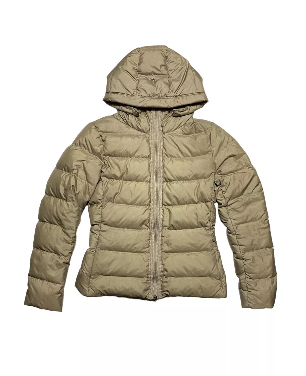 Moncler Women s Beige Luxury Angers Giubbotto Down Jacket Size S