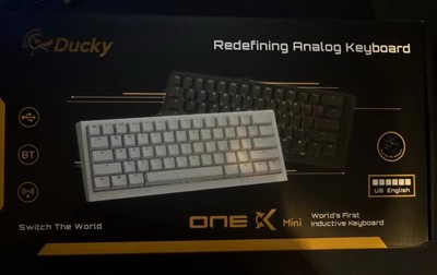 Ducky One X Mini Double Shot Pbt 60% White Color Scheme Used