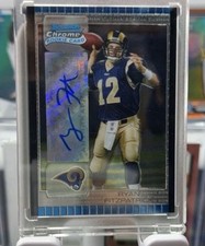 2005 Bowman Chrome RYAN FITZPATRICK Rookie Autograph RC Perfect Card Condition. rookie card picture