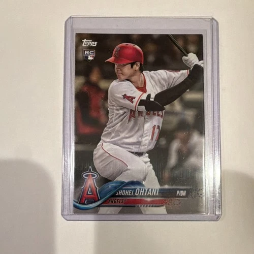 Topps 2018 Team Sets Shohei Ohtani Rookie Card A-17 Los Angeles Angels