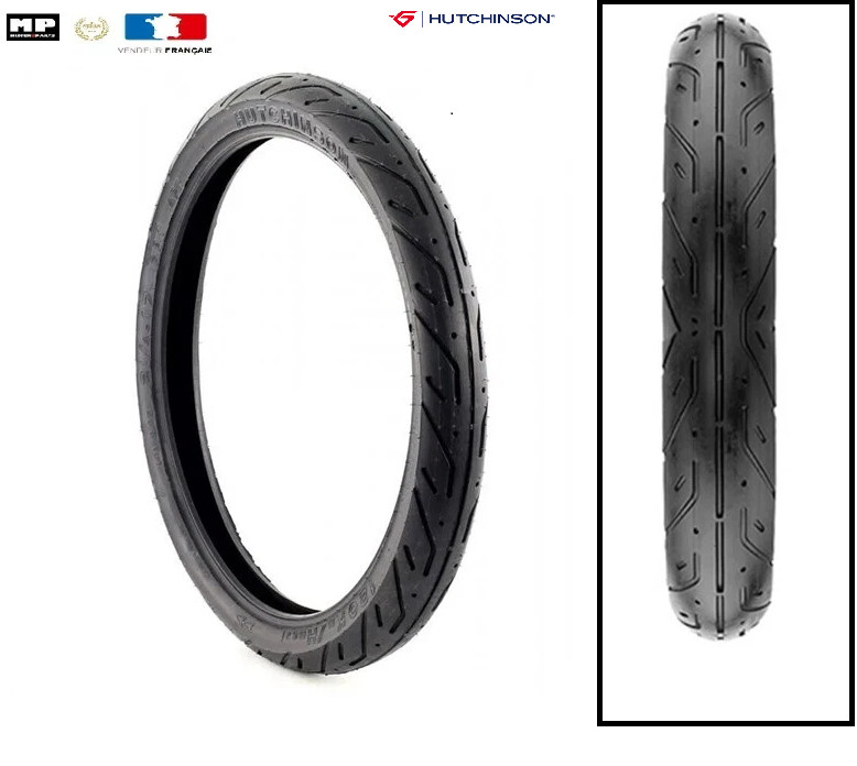Pneu cyclomoteur Hutchinson GP1 17 pouces 2 1/4 x 17 38L 120km/h pour Mobylette