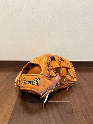 D×M i200 Baseball Handschuh Kork Leder Softball Gebraucht Top Zustand