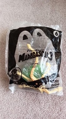 New MADAGASCAR 3 McDonalds Happy Meal Toy MELMAN GIRAFFE #6 2012 NRPF