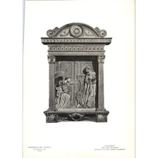 The Annunciation - Donatello c1905 Art Print D15