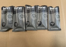5-pack BURST Curve Sonic Electric Toothbrush head replacement , Black