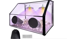Large Still Air Box Mushroom Grow Set, 30×20×20 Inch Mycology Fume Hood Propa...