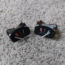 CLASSIC  MINI SMITHS  2/3 CLOCK  TEMPERATURE/FUEL GAUGES BLACK 
