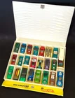 (24) NICE Vintage Hot Wheels Redline Lot w/Case - Camaro BOSS HOSS Woody AMX+