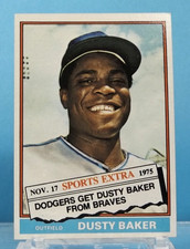 1976 Topps #28T - Dusty Baker - Los Angeles Dodgers - Near Mint
