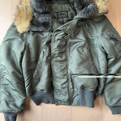 Vintage Alpha Industries N2B Jacket M Full Zip 1964 Military