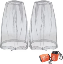 Benvo Mosquito Head Net Mesh, Face Neck Fly Netting Hood from Bugs Gnats Noseeum